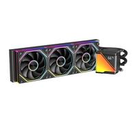 TZMRIT SR360-RS CPU Aio Water Cooling 360 mm with Temperature Display, 80 x 80 mm Jelly Design Large Cold Head, for LGA115X/1200/1700/1366/2011/2066, for AM3/AM3+/AM4/AM5 (BK)