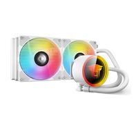 TZMRIT TK1 Coloured Light Aio Water Cooling CPU Cooler 800-1800RPM PWM Fan for LGA115X/1200/1700/1366/2011/2066, for FM2/FM2+/AM3+/AM4/AM5 (240WH)