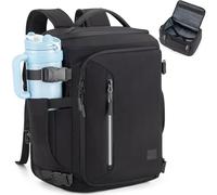 Tzowla Sac de voyage 40 x 30 x 20 cm avec grande poche pour boissons, sac à dos extensible pour objets personnels pour hommes/femmes, sacs de w nd d'affaires pour ordinateur portable de 15,6