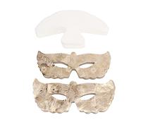 TZOXTLH 100 pièces soie front T Zone masque papier 100 pièces Salon de beauté bricolage jetable masque pour les yeux feuille pour hydratant