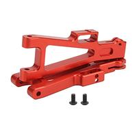 TZOXTLH 2 pièces bras de Suspension RC en alliage d'aluminium bricolage mise à niveau bras oscillant inférieur avant et arrière pour camion JLB 1/10 (Rouge)