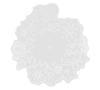 TZOXTLH Clock Mold DIY Production Tear Resistance Recyclable Silicone Clock Resin Mold for DIY Art Craft Making