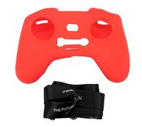 TZOXTLH Housse de Protection en Silicone pour télécommande Avata FPV étui de Protection avec lanière Rouge (Noir supérieur : 84661 3K000HZ, 84661 3K000 HZ, inférieur :)