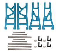 TZOXTLH Kit de bras de suspension oscillant inférieur avant et arrière modèle RC échelle 1/10 avec rondelle pour véhicule télécommandé (bleu)