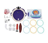 TZOXTLH Mini Panier de Basket-Ball électronique avec marqueur électronique, Dessin animé, sans poinçon, Suspendu à l'intérieur, Ensemble de Jouets pour Enfants