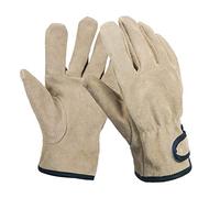 TZOXTLH Mitaines Gilling en Cuir de Vachette Artificielle Anti-brûlure Isolation Thermique Gants de Barbecue épaissis pour la Cuisine