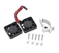 TZOXTLH RC 40x40mm ventilateurs de refroidissement de moteur avec support pour moteur 4068 4268 4274 4275 de 42mm de diamètre (Argent)