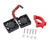 TZOXTLH RC 40x40mm ventilateurs de refroidissement de moteur avec support pour moteur 4068 4268 4274 4275 de 42mm de diamètre (Rouge)