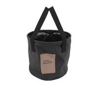 TZOXTLH Seau Pliable 10L Seau à Eau Pliant Portable résistant aux Hautes températures avec poignée pour Camping pêche Pique-Nique (Noire)