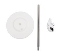 TZOXTLH support de sèche-cheveux en acier inoxydable, poteau télescopique, Angle rotatif réglable, support de souffleur de sol pour salle de bain