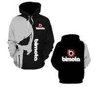 TZPTZNVF Sweat À Capuche pour Homme B.i.m.o.t.a Manteaux Hauts Printemps-Automne Graphique 3D Survêtement Longues-F||x_s