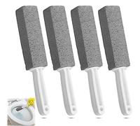 TZQFROCE 4 Pièces Pierre de Nettoyage Pierre Ponce Nettoyant WC Nettoyage de Toilettes pour Cuisine Barbecue Salle de Bain Toilettes Pédicure Piscine