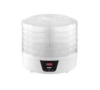 TZS First Austria Déshydrateur alimentaire digital | Timer & thermostat 35-70°C | 5 plateaux BPA sans danger | Séchoir pour fruits, herbes, viande