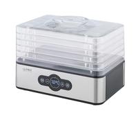 TZS First Austria Déshydrateur digital | 5 plateaux inox | Réglage température 35-70°C | Timer | Séchoir à fruits, herbes, viande