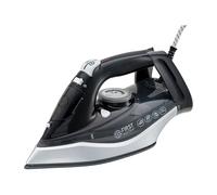 TZS First Austria - Fer à Repasser Vapeur 2720W - 300ml - 32 Sorties de Vapeur - Débit 30g/min & Effet Pressing 1g - Semelle en Céramique - Anticalcaire, Vapeur Verticale & Auto-Nettoyage - Noir