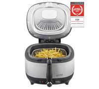 TZS First Austria Friteuse | 3,5 litres de capacité | Revêtement antiadhésif | Poignée isolée du panier de friture | Filtre à air en métal | 1800 W