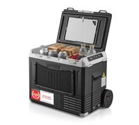 TZS First Austria - Glacière à Compresseur Électrique 40L Jusqu'à -20°C - Bluetooth App - 12V/24V/230V - Idéal Camping Auto