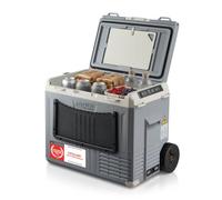 TZS First Austria - Glacière à Compresseur Électrique 40L Jusqu'à -20°C - Bluetooth App - 12V/24V/230V - Idéal Camping Auto