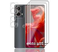 Tzstz 2+2 Pièces Verre Trempé Protecteur,pour Motorola Moto G85 5G ，Dureté 9H,Anti Rayures,Motorola Moto G85 5G D'écran Protecteur