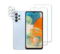 Tzstz 2+2 Pièces Verre Trempé Protecteur,pour Samsung Galaxy A23 5G，Dureté 9H,Anti Rayures,Samsung Galaxy A23 5G D'écran Protecteur