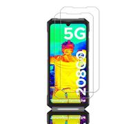 Tzstz 2 Pièces Verre Trempé D'écran Protecteur pour Fire 6 Max Thermal 5G/ DOOGEE Fire6 Max 6.72" Dureté 9H Anti Rayures HD Film de Protection D'écran