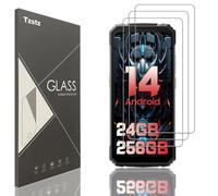Tzstz 3 Pièces Verre Trempé D'écran Protecteur pour Blackview BV8100 Dureté 9H Anti Rayures HD Film de Protection D'écran