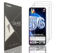 Tzstz 3 Pièces Verre Trempé D'écran Protecteur pour Blackview Shark 9 5G Dureté 9H Anti Rayures HD Film de Protection D'écran
