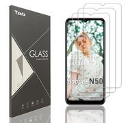 Tzstz 3 Pièces Verre Trempé D'écran Protecteur pour DOOGEE N50/N50 Pro/N50S Dureté 9H Anti Rayures HD Film de Protection D'écran