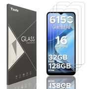 Tzstz 3 Pièces Verre Trempé D'écran Protecteur pour DOOGEE Note56X/Note56X Pro Dureté 9H Anti Rayures HD Film de Protection D'écran