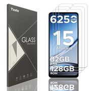 Tzstz 3 Pièces Verre Trempé D'écran Protecteur pour DOOGEE Note59 / Note59 Pro/Note 59 Pro+ 6.75" Dureté 9H Anti Rayures