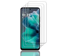 Tzstz 3 Pièces Verre Trempé D'écran Protecteur pour Motorola moto G35 5G Dureté 9H Anti Rayures HD Film de Protection D'écran