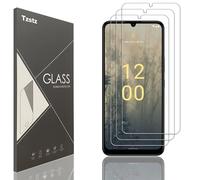 Tzstz 3 Pièces Verre Trempé D'écran Protecteur pour Nokia C31/Nokia C21 Dureté 9H Anti Rayures HD Film de Protection D'écran