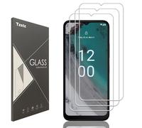 Tzstz 3 Pièces Verre Trempé D'écran Protecteur pour Nokia C32/Nokia C21 Plus/Nokia G21/Nokia G22 Dureté 9H Anti Rayures HD Film de Protection D'écran