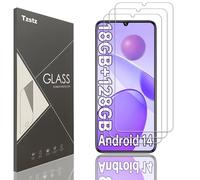 Tzstz 3 Pièces Verre Trempé D'écran Protecteur pour OUKITEL C51/OUKITEL C33 6.8" Dureté 9H Anti Rayures HD Film de Protection D'écran