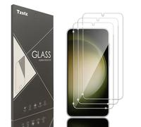 Tzstz 3 Pièces Verre Trempé D'écran Protecteur pour Samsung Galaxy S24 / S25 5G Dureté 9H Anti Rayures Ultra-mince 0.15 mm Prise en charge de la détection d'empreintes digitales