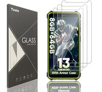 Tzstz 3 Pièces Verre Trempé D'écran Protecteur pour Ulefone Armor X10 Pro/Power Armor X11/Power Armor X11 Pro/Armor X12/Armor X12 Pro 5.45" Dureté 9H Anti Rayures HD Film de Protection D'écran