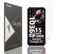 Tzstz 3 Pièces Verre Trempé D'écran Protecteur pour Ulefone Armor X16/X16 Pro Dureté 9H Anti Rayures HD Film de Protection D'écran