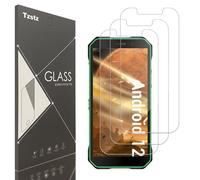 Tzstz 3 Pièces Verre Trempé Protecteur,pour DOOGEE S51 Pro，Dureté 9H,Anti Rayures,DOOGEE S51 Pro D'écran Protecteur