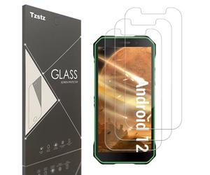 Tzstz 3 Pièces Verre Trempé Protecteur,pour DOOGEE S51 Pro，Dureté 9H,Anti Rayures,DOOGEE S51 Pro D'écran Protecteur