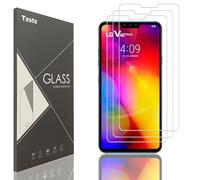 Tzstz 3 Pièces Verre Trempé Protecteur,pour LG V40 ThinQ，Dureté 9H,Anti Rayures,LG V40 ThinQ D'écran Protecteur
