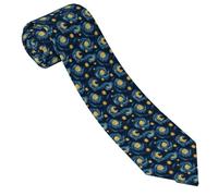 TZTTZT Cravates pour homme - Cravate confortable pour homme avec imprimé ciel étoilé rêve pour affaires, fête des pères, anniversaire, mariage