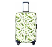TZTTZT Housse de protection pour bagages - Imprimé haricots verts vifs pour valises, Noir/blanc, 29-32