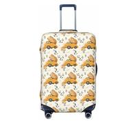 TZTTZT Housse de protection pour bagages - Motif voiture de Guinée mignonne pour valises, Noir , 22-24