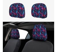TZTTZT Lot de 2 housses d'appui-tête de voiture de course Cyber Cool pour voitures de course - Accessoires d'intérieur esthétiques pour femmes et hommes