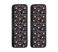 TZTTZT Lot de 2 housses de poignée de porte de réfrigérateur avec motif cloche de Noël - Housses antidérapantes réglables pour poignée de réfrigérateur pour lave-vaisselle, four, cuisine