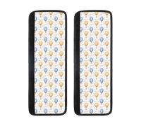 TZTTZT Lot de 2 housses de poignée de porte de réfrigérateur avec motif nuage et montgolfière - Réglables et antidérapants pour cuisine, lave-vaisselle, four