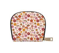 TZTTZT Porte-cartes de crédit pour femme - Automne 70 - Hippie - Porte-cartes de crédit