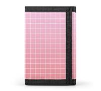 TZTTZT Portefeuille pour homme, 8 porte-cartes de crédit, fin et minimaliste, poche avant, petit portefeuille à deux volets pour homme, rose rouge ombré