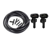 TZVIDW Kit de Tuyau de Tuyau de buse de Jet de Lave-Glace d'essuie-Glace Avant, for BMW, E36 318i 318is 318ti 323i 323is 325i 325is 328i 328is 61601384859 Buse d'essuie-Glace(Nozzle and 2m Hose)