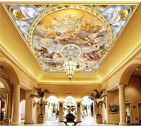 Tzxztt Créatif Doré Géométrique Figures Art Papier Peint 3E Moderne Soie Texturée Haut De Gamme IdéAl Pour Le Salon Et La Chambre à Coucher-400cm×280cm